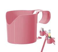 Pool Cup Holder - Above Ground Pool Rack,Accessories Organizer for Towels, Phones and Sunglasses in Outdoor Water Activities