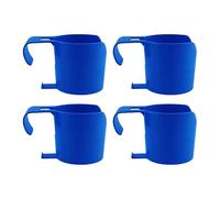 Pool Cup Stand - Weather Resistant Structure, Easy Access Storage Form, Floating Side Placement Style, Practical Utility Holder | Outdoor Swimming Area Refreshment Organization Accessory