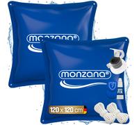 Pool Cushion 2 Pcs Set Blue 120x120cm -20°C