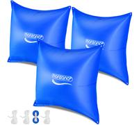Pool Cushion 3 Pcs Set Blue 120x120cm -20°C