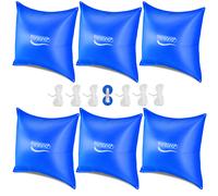 Pool Cushion 6 Pcs Set Blue 120x120cm -20°C