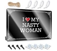 Pool Decor Modern Posters - I Love My Nasty Woman Rustic Wall Art Fun Easy Hang For Man Cave(30X40CM)