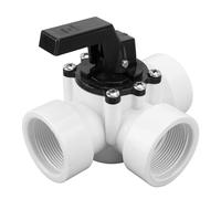 Pool Diverter Valve Premium Plastic Excellent Durability Swimming Spa G1 1/2in Female Thread Replacement Part Jandy 4715