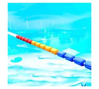 Pool Divider Rope for Dividing Swimlanes, Commercial Race Lane Float Line for Training with 2 Hooks, 1m/2m/3m/4m/5m/6m/7m/8m/9m/10m/12m/14m Long (Color : 9cm Diameter, Size : 1m/3.2ft/39.4in