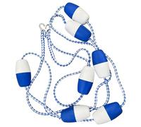 Pool Divider Rope with Floats - Weather Resistant and Safe, Floats for Swimming Lane and Race Line - for Home, Indoor/Outdoor, Training, Practice and