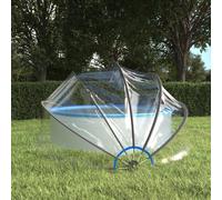 Pool Dome Round 376x188 cm PVC