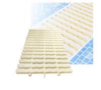 Pool Drain Grate - Wavy Stripes Design for Efficient Water Flow, Prevents Clogging in Swimming Pools and Outdoor Areas