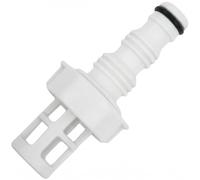 Pool Drain Hose Adapter for Above Ground Inflatable Pools, Leak-Proof Swimming Pool Drain Fitting Connector with Sealing O-Ring, Durable Plastic Water Hose Adapter for Pool Drainage & Maintenance