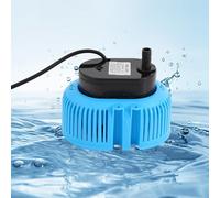 Pool Drain Pump 75W 3000L/H Submersible Water Pump to Empty Pool, Blue | High Flow Pool Cover Pump with 5m Hose, 7.5m Power Cord, Temperature max.35℃, IPX8 Sump Pump for Swimming Villages Ponds Tubs