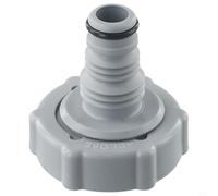 Pool Drain Valve Replacement for P6H1419 - Gray Hose Adapter Fitting for Above-Ground & Inground Pool Draining, 1-Piece for Durable ABS Plastic Valve
