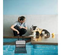Pool Escape Ramp - Straps and Foam Inserts Floating Frog Saving | Ramp Trapped Animals Pond Ladder | Frog Egress Ramps for Animals While Resisting Movement