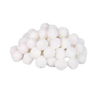 Pool Filter Balls 500g 40mm Fiber Media Replacement for Sand Filters Reusable Lightweight Swimming Pool Filtration Media White