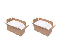 Pool Filter Balls Blue 50mm 700g PE Silver Nanoparticle Antibacterial 3micron x2