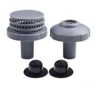 Pool Filter Basket for Intex, Above Ground Skimmer Adapter with 32mm Suction Hose Connector Inlet Nozzle Assembly for Swimming Pool Cleaning