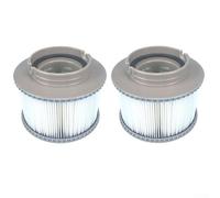 Pool Filter Cartridge, 2 Pack for MSPA FD2089 Inflatable Swimming Pool Replacement HEPA Filter Accessories