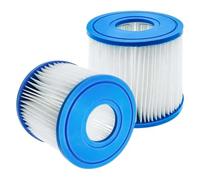 Pool Filter Cartridges,Compatible For Intex Type D Bestway Flowclear VII, Hot Tube Spa Filter Cartridge For SFS-350,RP350,RP400,RP600(4pcs)