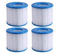 Pool Filter Cartridges For Intex Type D Bestway Flowclear VII, Hot Tube Spa Filter Cartridge For SFS350,RP350,RP400,RP600(2pcs)