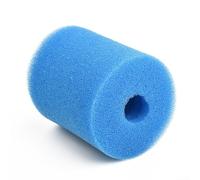 Pool Filter Foam Cartridge Compatible for Intex Type H, Washable Reusable Blue Sponge Filter 10.2x9cm for Swimming Pool Water Cleaning and Long-Term Use