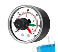 Pool Filter Gauge | Water Oil Air Pressure Test,Precise Waterproof 60Psi Tester for Water Measurement Coolant Aquarium Monitoring Oil Spa