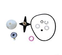 Pool Filter Repair Kit with Guide Cone and O-Rings | Includes guide cone, O-rings, washers, E-clip, locking knob, complete seal restoration set