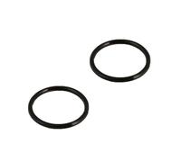 Pool Filter Seal Washer Set For Bestway Flowclear 58391 32mm Hose Gasket Black 2 Pack