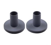 Pool Filter Strainer Connector 1.25 Inch Outlet Adapter Replacement Part for Intex Swimming Pools 2 Pieces(2-Grey)