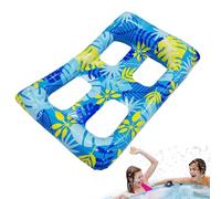 Pool Float - 115x80cm Swimming Pool Float | Inflatable Lounge Chair Pools Raft | Water Toys Hammock | Adult Lounger With Backrest For Swimming, Round Ring Swim Deck Family P