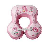 Pool Float - 30x22x3cm Inflatable Swim Ring Foldable Tube | 230g Lightweight Safety Floating Seat, Durable PVC Design, Kids Boys Girls Bath Beach, Pool Swimming Use