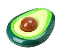 Pool Float Avocado - Pool Lounger Float, PVC Outdoor Swimming Pond, Glide Toy River Raft Beach Lounger, Beach Floaty With Water Ball, For Kids Adults Party Toys Outdoor Relaxation Accessory