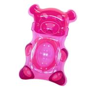 Pool Float Body Board for Youth Shallow Water Play, Bear Shaped PVC Inflatable Board with Side Grip Areas for Pool Days Inflatable Swim Youth Float Bear Shape Water Play Shallow Beach Body Side Grip