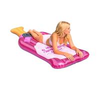 Pool Float - Bottle Shape Thickened Floating Lounger,Swimming Pool Inflatables - for Beach Vacation Lakes Rivers Summer Parties Travel Sunbathing