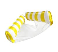 Pool Float Chair,2-in-1 Striped Inflatable Portable Hammock | Pool Hammock with Bottom Mesh,for Lake Sea Beach Pond River Indoor Outdoor Outside Camping Travel
