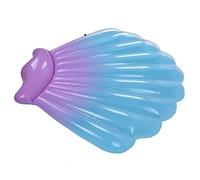 Pool Float, Inflatable Raft with Lightweight PVC Inflatable Water Floating Bed, Shell Shaped Pool Float Bed, Portable Float Bed Inflatable Sofa Pool for Swimming Pools, Lakes,