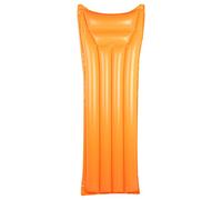 Pool Float Inflatable Water Toys for Summer Fun at Beach or Pool Light Blue Orange Comfortable Pillow Design Suitable for Pool Parties or Beach (Orange)