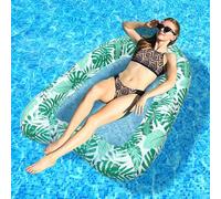 Pool Float pool inflatables, 114x86cmInflatable PoolFloats Adult, Cool Mesh Adult Swimming Floats PoolToys Sofa Lounger Chair Seat Mattress, Portable Water Hammock PoolToys forSwimmingPool