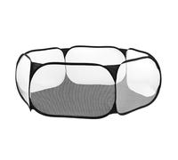 Pool Float Storage, Goggles Organiser for Easy Access, Polyester Material, Simple to Store, Breathable Mesh Foldable Container for Yard, Poolside and Beach Use, 120 x 35 cm