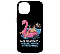 Pool Floatie CEO Managing Director Of Doing Nothing Case for iPhone 14