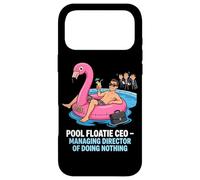 Pool Floatie CEO Managing Director Of Doing Nothing Case for iPhone 17 Pro Max