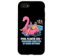 Pool Floatie CEO Managing Director Of Doing Nothing Case for iPhone SE (2020) / 7/8