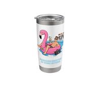 Pool Floatie CEO Managing Director of Doing Nothing Stainless Steel Insulated Tumbler