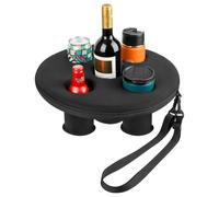 Pool Floating Drink Holder, Hot Tub Floating Tray Cup Holder, Inflatable Floats Drink Holders, Swimming Pool Beverage Tray, Outdoor Patio Hot Tub Accessories for Fun Party Beach Spa