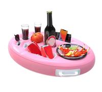 Pool Floating Table Tray - Swimming Pool Storage Tray for Drinks,Pool Drink Floaties, Swimming Pool Food Floats for Fruit, Salad, Tablet, Cell Phone