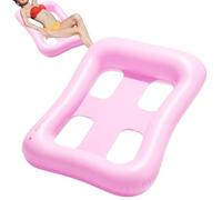 Pool Floats Adult Inflatable Floating Raft Chair for Water | Thickened Pool Lounge for Beach Lake River Party Gathering Garden Camping Vacation (Pink)