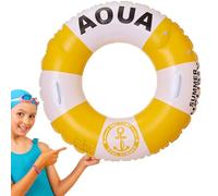 Pool Floats For Adults - Throwable Flotation Device with Handle Swimming Tubes,Thickening British Style Design Pool Tubes, Life Preserver Ring for, Beach, Men, Women