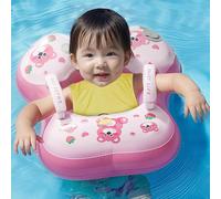 Pool Floats for Babies - Inflatable Swim Ring,Portable Folding Kids Swimming Ring, Inflatable Swim Safety Equipment for Children Bathtub Beach Backyard