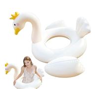 Pool Floats for Kids | Inflatable Floating Pool Canopy for Adults,Space-Saving Underarm Support Structure Swimming Ring for Backyards Rivers Parties Families
