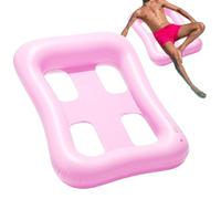 Pool Floats, Inflatable Floating Raft Chair, Air Filled Floating Seat with Backrest, Fun Relaxation Accessory, Comfortable Pool Lounge Chair for Beach Lake River Backyard Party Gathering