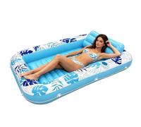 Pool Floats Monstera Leaf Inflatable Outdoor Tanning Lounge |