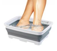 Pool Foot Bath - Feet Wash Basin For Beach | Portable Soaking Washer Tub | Foldable Pool Foot Wash Footbath Basin For Backyards Camping Kids Yard Spa Picnic Swimming Outdoor Adults