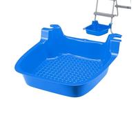 Pool Foot Wash Tray,Pool Foot Wash Station - Feet Cleaner Washing Station Non- Slip For Ground Beach House Swimming Outdoor Activities